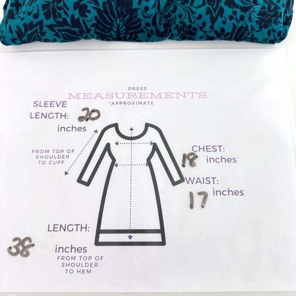 J. Jill Womens Button Front Midi Dress Size S P Floral Flowy Modest Green - Picture 7 of 7